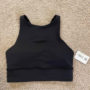 Women's Lululemon Energy High-Neck Longline Tough Bra - 6